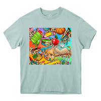 Arona school elements Heavy Core Tee - NancyCooperArtShop