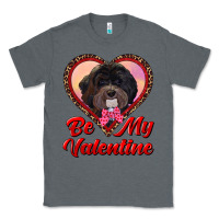 Charcoal Heather be my valentine Classic Tee - RanaPortraitStore