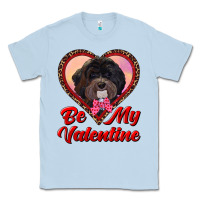 Dusty Blue be my valentine Classic Tee - RanaPortraitStore