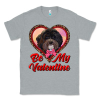 Heather Grey be my valentine Classic Tee - RanaPortraitStore