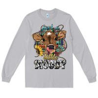 Moon Dust Just a little moody baby cow Long Sleeve Tee - HowdyJamesFarm