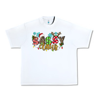 White Sassy Claus Urban Heavy Tee - texasbilliewilder
