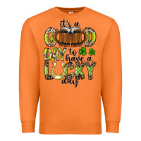 Carrot It's a Good Day To Have a Lucky Day Premium Sweatshirt - CowhideDigitalArt