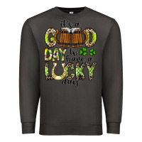 Smoke It's a Good Day To Have a Lucky Day Premium Sweatshirt - CowhideDigitalArt