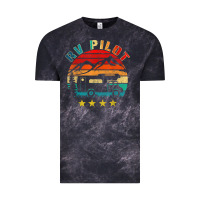 Cloud Black rv pilot camping funny vintage motorhome travel vacation t shirt Vintage Tee - maiPhamDesign