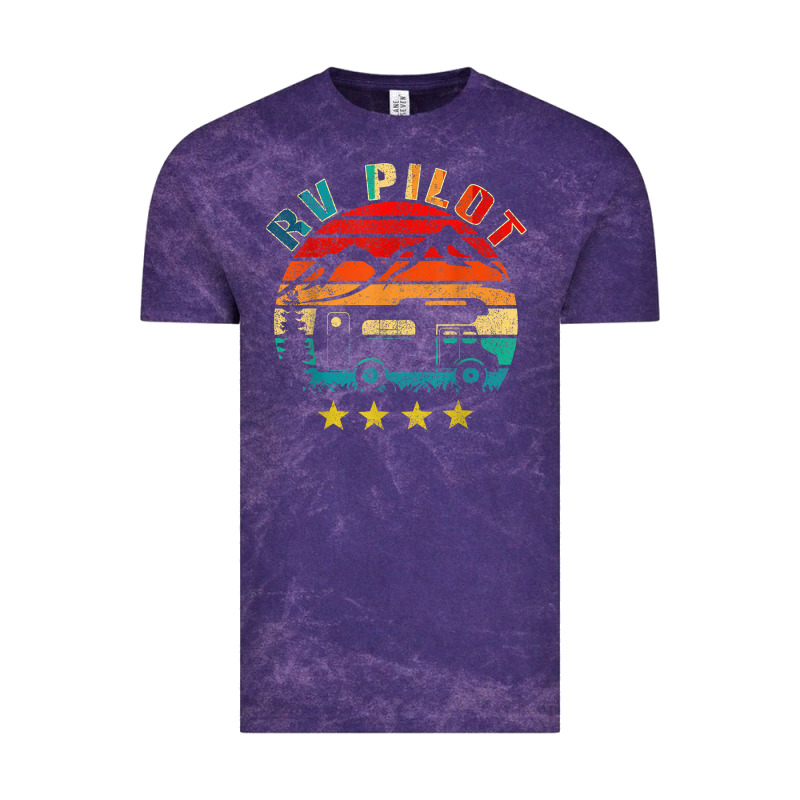 Rv Pilot Camping Funny Vintage Motorhome Travel Vacation T Shirt Vintage Tee by maiPhamDesign | Teevron