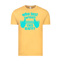 Vintage Mustard Who Just Farted This Guy Vintage Tee - Bettercallsaul