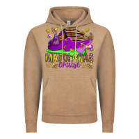 Vintage Coffee Mardi Gras cruise Vintage Hoodie - NancyCooperArtShop
