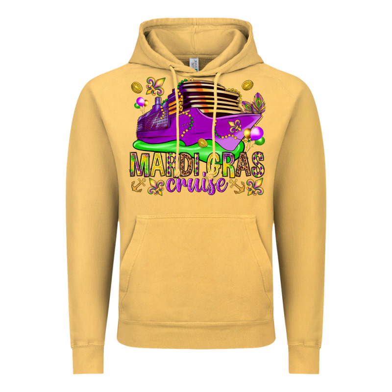 Mardi Gras Cruise Vintage Hoodie by NancyCooperArtShop | Teevron
