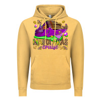 Vintage Mustard Mardi Gras cruise Vintage Hoodie - NancyCooperArtShop
