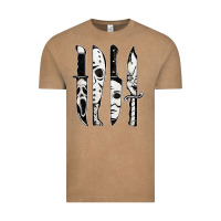 Vintage Coffee scary horror movies halloween Vintage Tee - maiPhamDesign