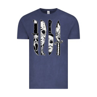 Vintage Denim scary horror movies halloween Vintage Tee - maiPhamDesign