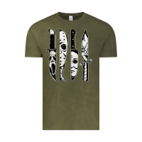 Vintage Olive scary horror movies halloween Vintage Tee - maiPhamDesign