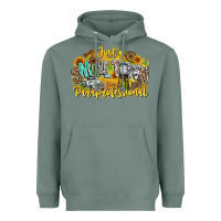 Sage just small town paraprofessional Heavyweight Hoodie - CowhideDigitalArt