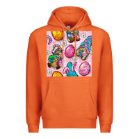 Carrot Easter Gnomies Seamless Pattern Premium Hoodie - BundleAndBundleShop