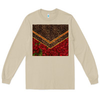 Mushroom red roses with leopard Long Sleeve Tee - TumblerDesignByShophia