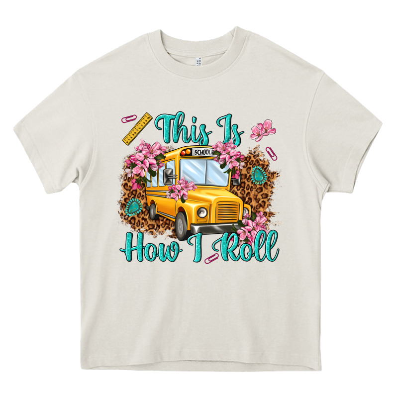 This Is How I Roll Heavy Core Tee by NancyCooperArtShop | Teevron