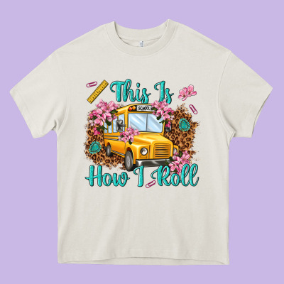 This Is How I Roll Heavy Core Tee Designed By Nancycooperartshop