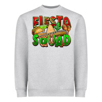 Heather Grey Fiesta squad Heavyweight Sweatshirt - FaDigitalArtStudio
