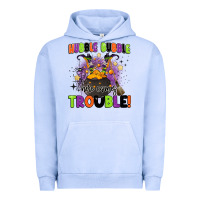 Pigment Grape Ice kids halloween hubble bubble here comes trouble Urban Hoodie - BarkalooDesign