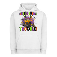 Pigment Lunar Rock kids halloween hubble bubble here comes trouble Urban Hoodie - BarkalooDesign