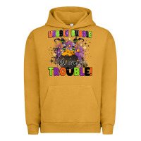 Pigment Peanut Butter kids halloween hubble bubble here comes trouble Urban Hoodie - BarkalooDesign