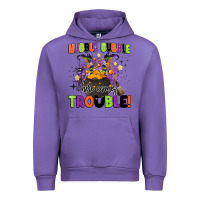 Tulip kids halloween hubble bubble here comes trouble Urban Hoodie - BarkalooDesign