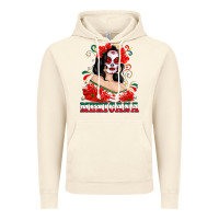 Vintage Artic Mexicana with Skull Girl Vintage Hoodie - texasbilliewilder
