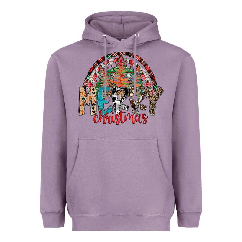 Merry Christmas Heavyweight Hoodie by CowhideDigitalArt | Teevron