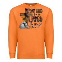 Carrot for god so loved the world jhon Premium Sweatshirt - CowhideDigitalArt