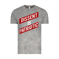 Cloud Rock DISSENT IS PATRIOTIC Political Meme Raglan Baseball Tee Vintage Tee - maiPhamDesign