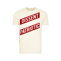 Vintage Arctic DISSENT IS PATRIOTIC Political Meme Raglan Baseball Tee Vintage Tee - maiPhamDesign