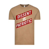 Vintage Coffee DISSENT IS PATRIOTIC Political Meme Raglan Baseball Tee Vintage Tee - maiPhamDesign