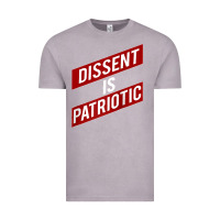 Vintage Zinc DISSENT IS PATRIOTIC Political Meme Raglan Baseball Tee Vintage Tee - maiPhamDesign