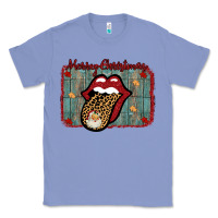 Colony Blue Merry Christmas Lips Santa Classic Tee - Bettercallsaul