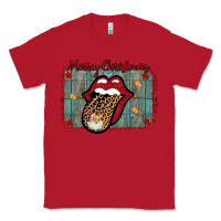 Red Merry Christmas Lips Santa Classic Tee - Bettercallsaul