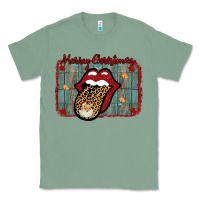 Sage Merry Christmas Lips Santa Classic Tee - Bettercallsaul