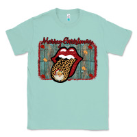 Seafoam Merry Christmas Lips Santa Classic Tee - Bettercallsaul