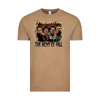Vintage Coffee the boys of fall leopard pattern bleached halloween murder t shirt Vintage Tee - maiPhamDesign