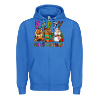 True Royal Happy hallothankmas coffee cups Zipper Hoodie - FaDigitalArtStudio