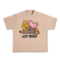Burro peace love 4th grade Urban Heavy Tee - JahusDesignShop