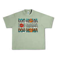 Oil Green Dog Mama Urban Heavy Tee - texasbilliewilder