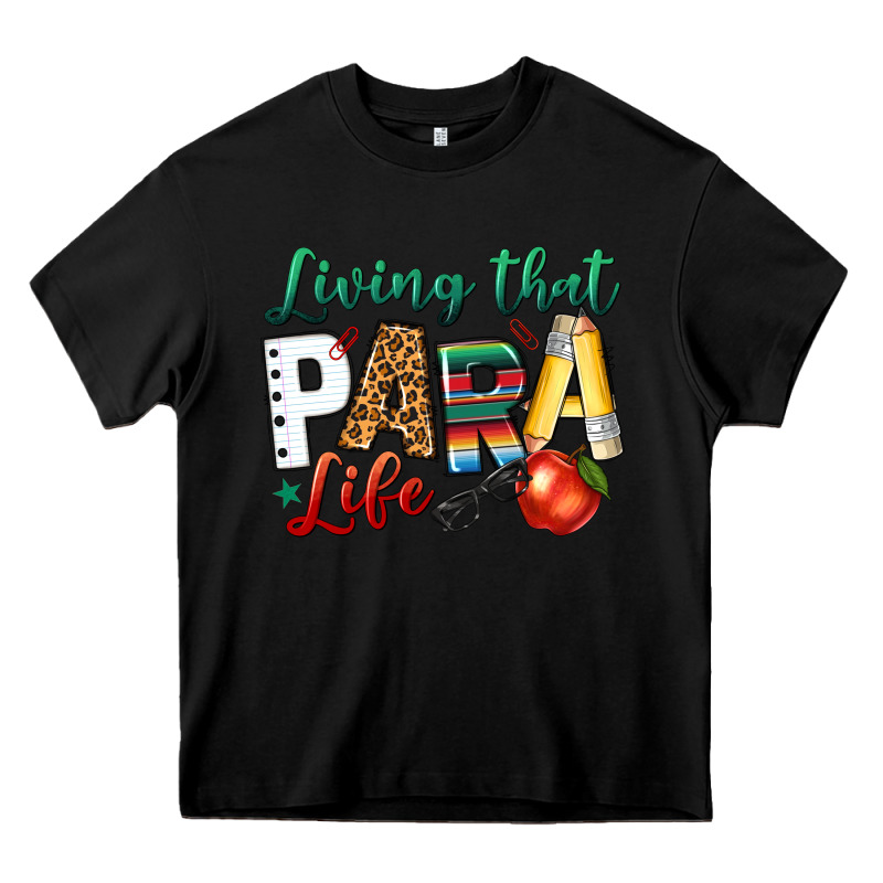 Living That Para Life Heavy Core Tee by NancyCooperArtShop | Teevron