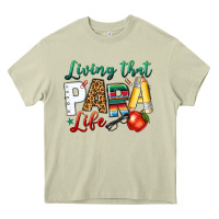 Mossy living that para life Heavy Core Tee - NancyCooperArtShop