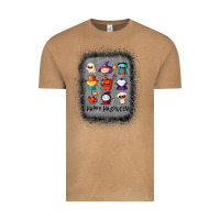 Vintage Camel halloween funny set ghost mummy witch vampire and pumpkin t shirt Vintage Tee - maiPhamDesign