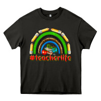 Asphalt teacher life Heavy Core Tee - NancyCooperArtShop