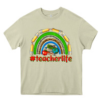 Mossy teacher life Heavy Core Tee - NancyCooperArtShop