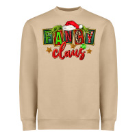 Mushroom christmas fancy claus Heavyweight Sweatshirt - FaDigitalArtStudio