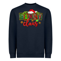 Navy christmas fancy claus Heavyweight Sweatshirt - FaDigitalArtStudio