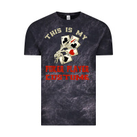Cloud Black this is my poker player costume halloween t shirt Vintage Tee - maiPhamDesign